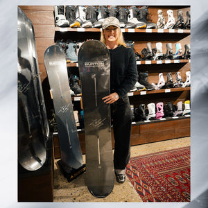 BURTON X Zoi Silver Celebration Snowboard