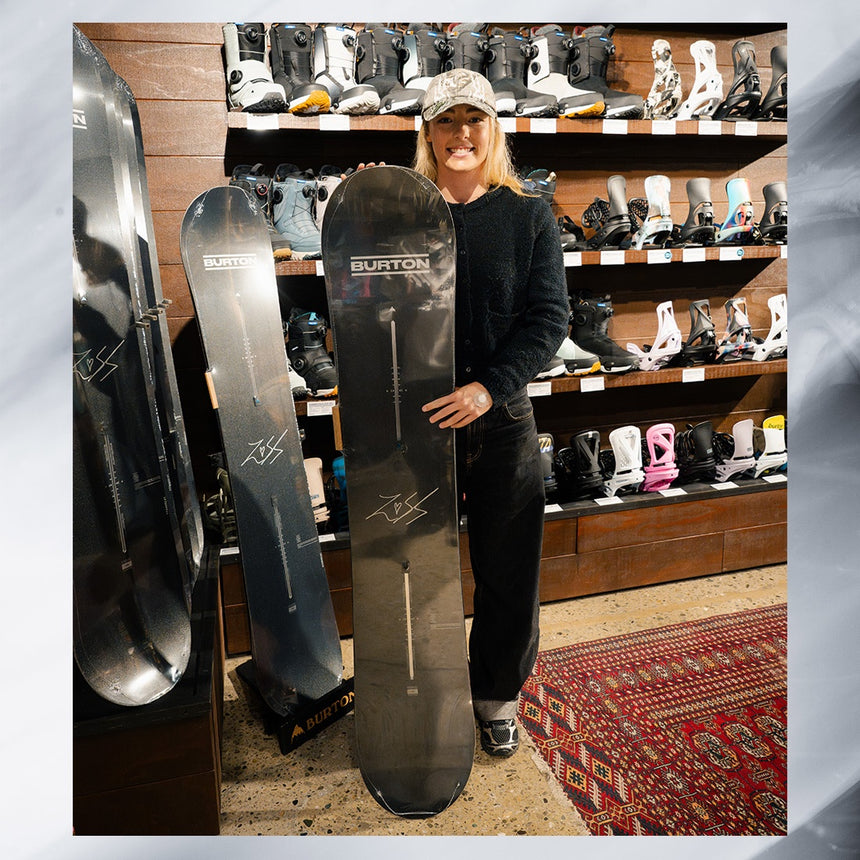 BURTON X Zoi Silver Celebration Snowboard
