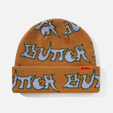 BUTTER GOODS Encounter Beanie - Caramel