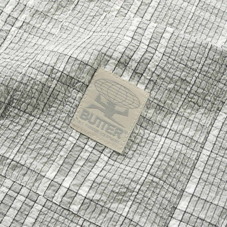 BUTTER GOODS Equipment S/S Shirt - Light Grey