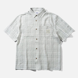 BUTTER GOODS Equipment S/S Shirt - Light Grey