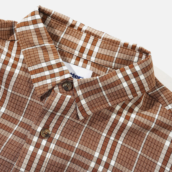 BUTTER Equipment S/S Shirt - Maple