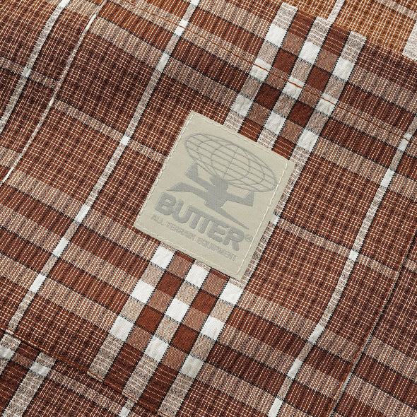 BUTTER Equipment S/S Shirt - Maple