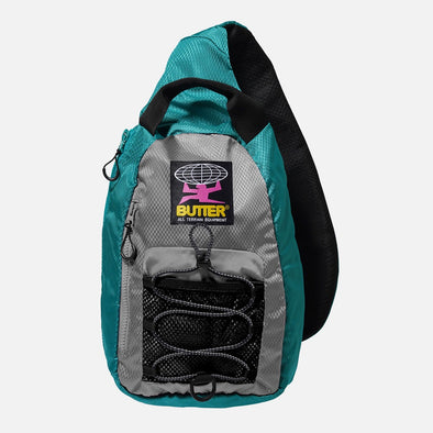 BUTTER GOODS Express Shoulder Bag - Teal/Grey