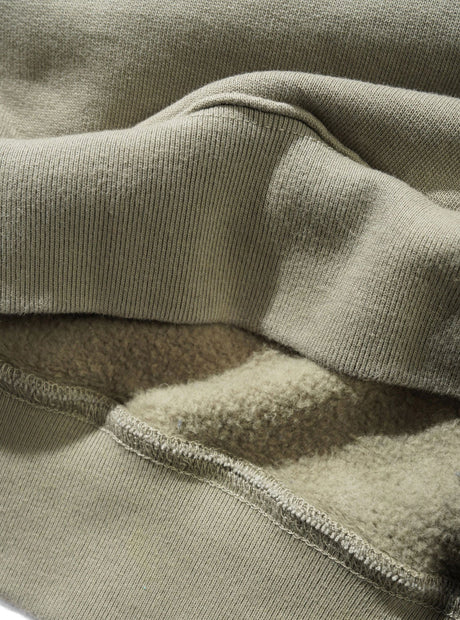 BUTTER GOODS Abseil 1/4 Zip Sweater - Fossil