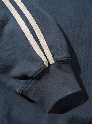 BUTTER GOODS Abseil 1/4 Zip Sweater - Navy