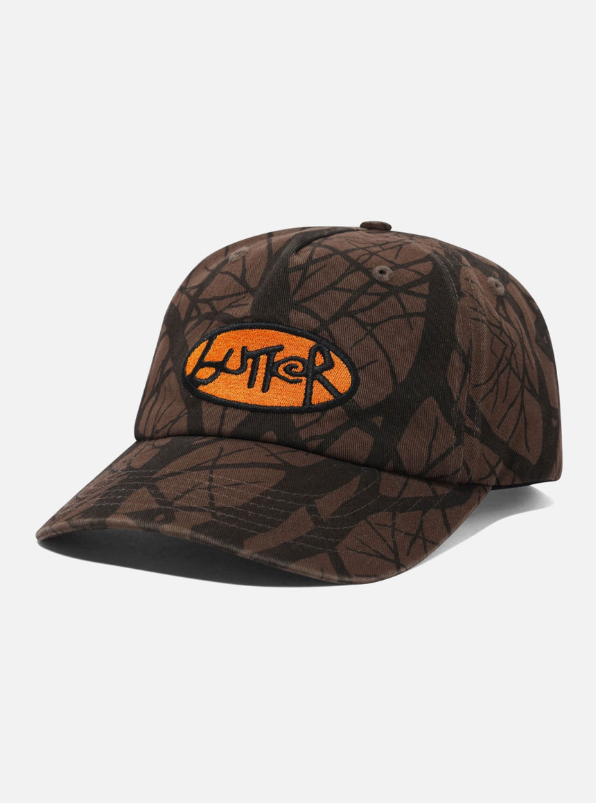 BUTTER GOODS Abseil 5 Panel Cap - Branch Camo