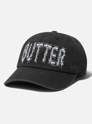 BUTTER GOODS Ants 6 Panel Cap - Washed Black