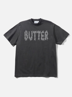 BUTTER GOODS Ants Tee - Washed Black