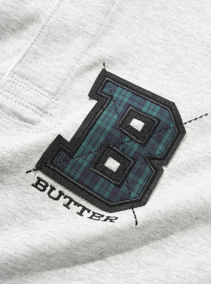 BUTTER GOODS Applique Rugby Polo - Heather