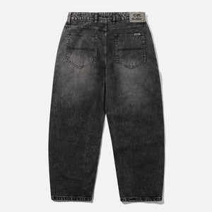 BUTTER GOODS Baggy Denim Jeans - Distressed Black