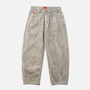 BUTTER GOODS Baggy Denim Jeans - Forest Camo