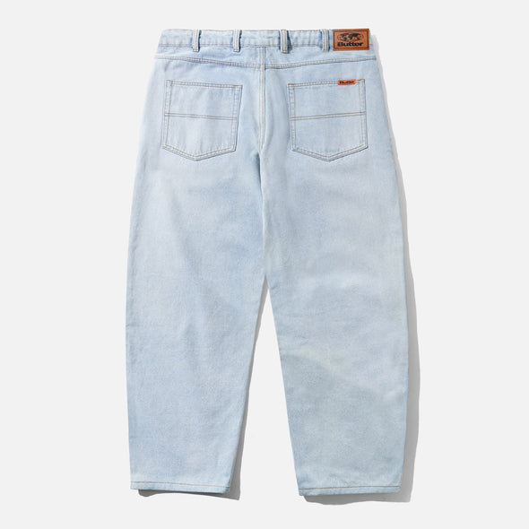 BUTTER GOODS Baggy Denim Jeans - Light Blue