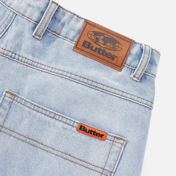 BUTTER GOODS Baggy Denim Jeans - Light Blue