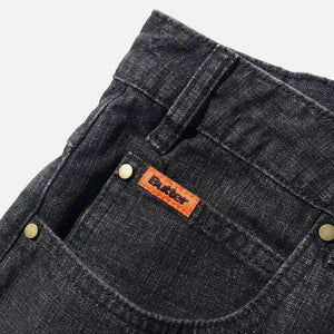 BUTTER GOODS Baggy Denim Jeans - Slub Black