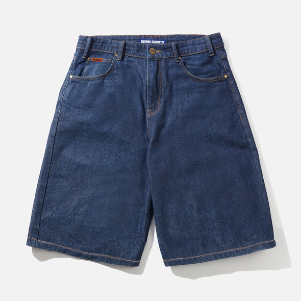BUTTER GOODS Baggy Denim Shorts - Dark Indigo