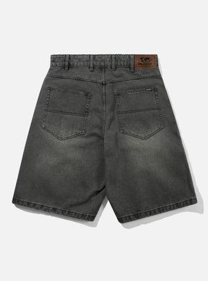 BUTTER GOODS Baggy Denim Shorts - Faded Black