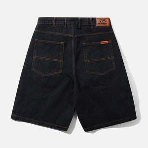 BUTTER GOODS Baggy Denim Shorts - Washed Black