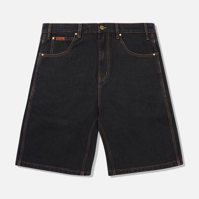 BUTTER GOODS Baggy Denim Shorts - Washed Black