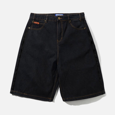 BUTTER GOODS Baggy Denim Shorts - Washed Black