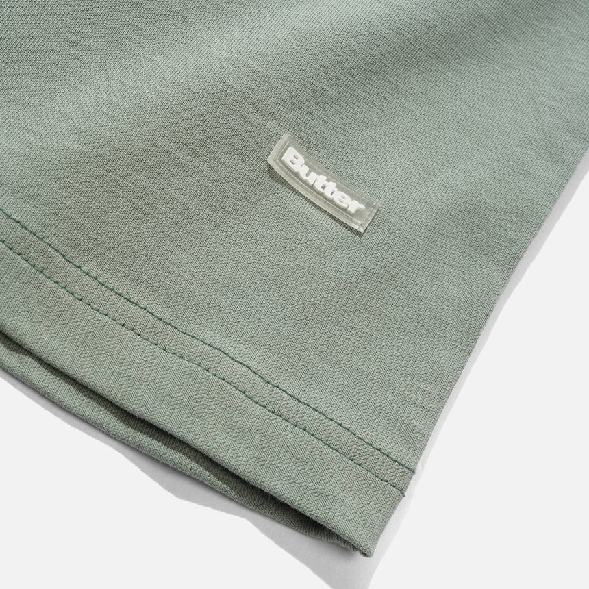 BUTTER GOODS Basic Tee - Washed Dull Mint