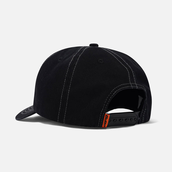 BUTTER GOODS Blotch 5 Panel Cap - Black