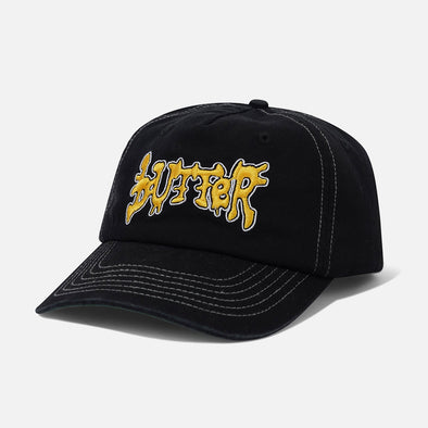 BUTTER GOODS Blotch 5 Panel Cap - Black