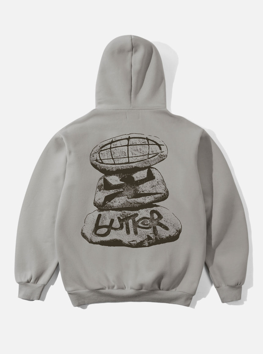 BUTTER GOODS Boulder Terrain Pullover Hood - Dust