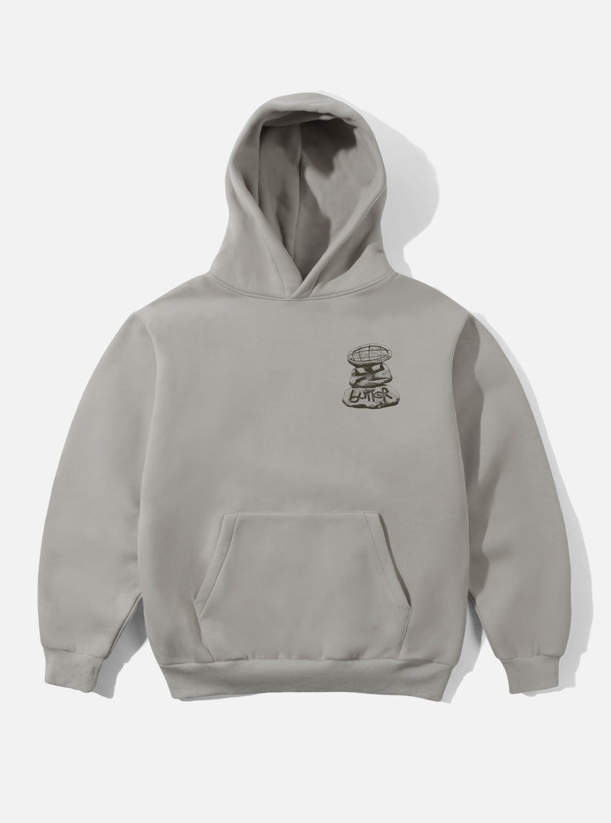 BUTTER GOODS Boulder Terrain Pullover Hood - Dust
