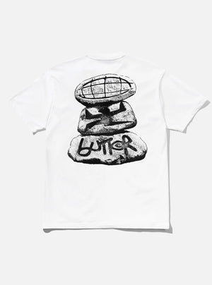 BUTTER GOODS Boulder Terrain Tee - White