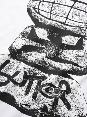 BUTTER GOODS Boulder Terrain Tee - White