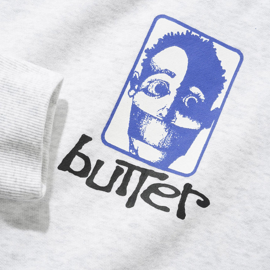 BUTTER GOODS Bound Pullover Hood - Ash