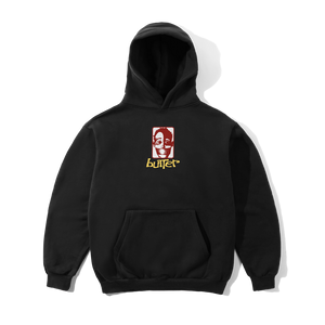 BUTTER GOODS Bound Pullover Hood - Black