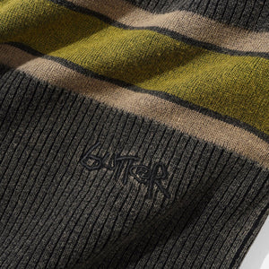 BUTTER GOODS Break Knit Sweater - Washed Black