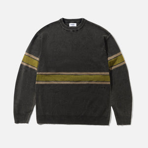 BUTTER GOODS Break Knit Sweater - Washed Black