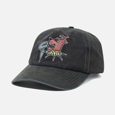 BUTTER GOODS Canine 5 Panel Cap - Washed Black