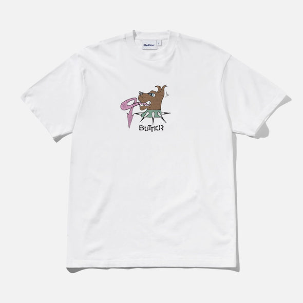 BUTTER GOODS Canine Tee - White