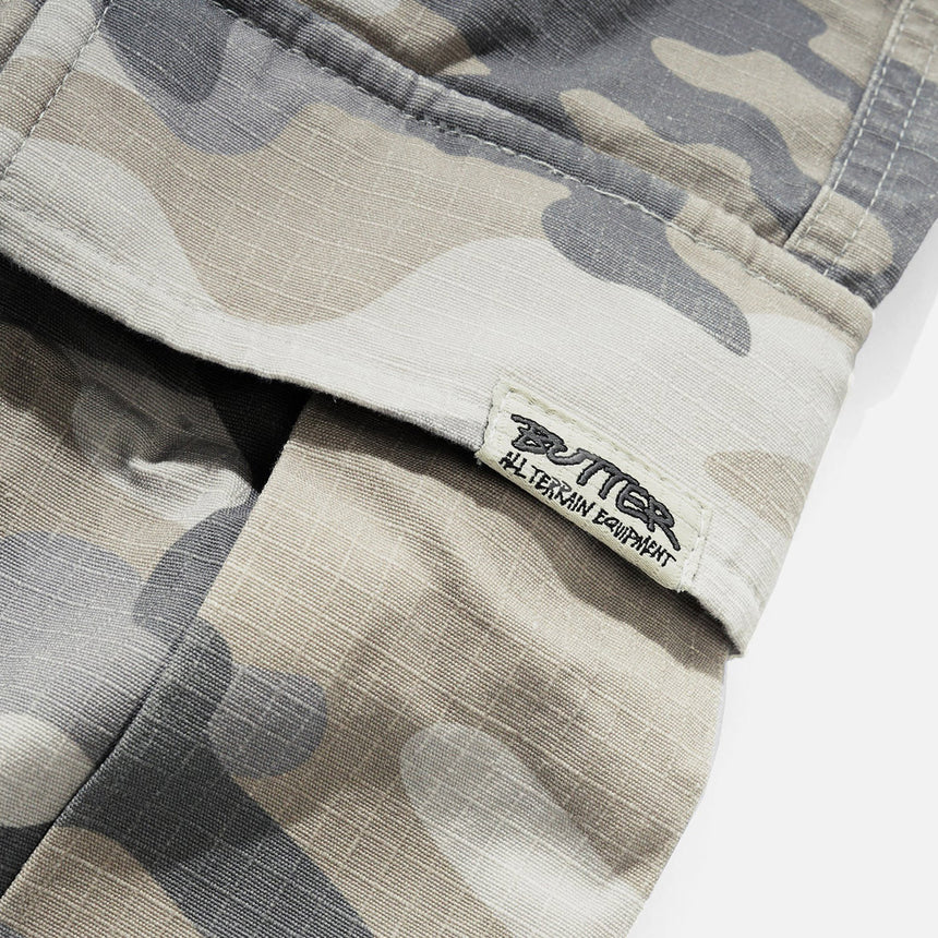 BUTTER GOODS Cargo Pants - Snow Camo