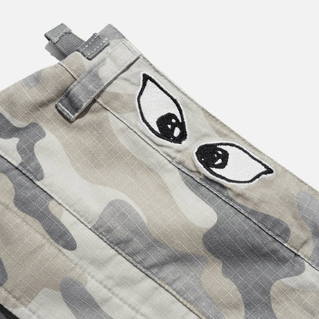 BUTTER GOODS Cargo Pants - Snow Camo