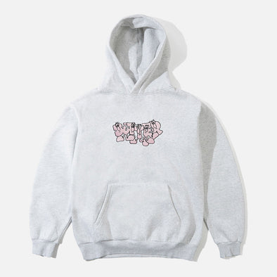 BUTTER GOODS Character Pullover Hood - Ash