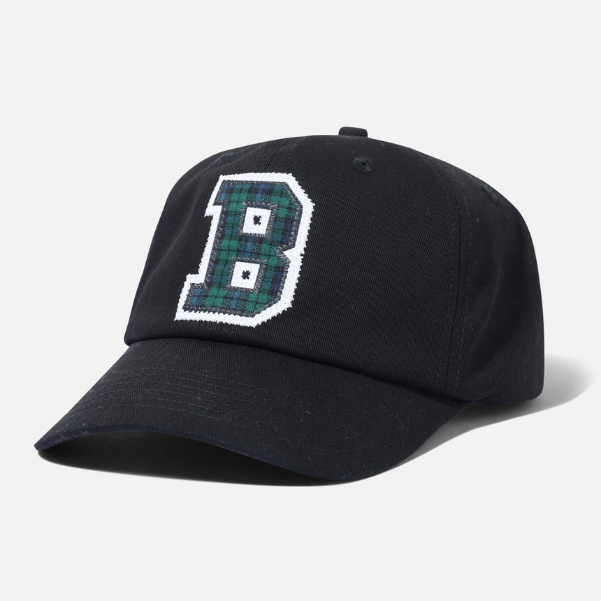 BUTTER GOODS Collegiate 6 Panel Cap - Black