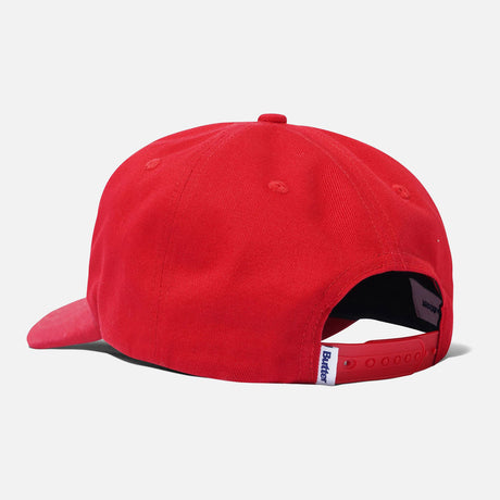 BUTTER GOODS Collegiate 6 Panel Cap - Cherry