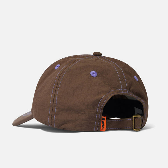 BUTTER GOODS Connection 6 Panel Cap - Brown