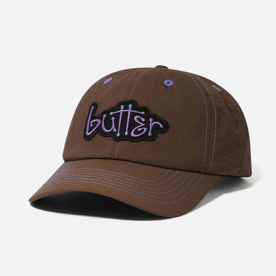 BUTTER GOODS Connection 6 Panel Cap - Brown