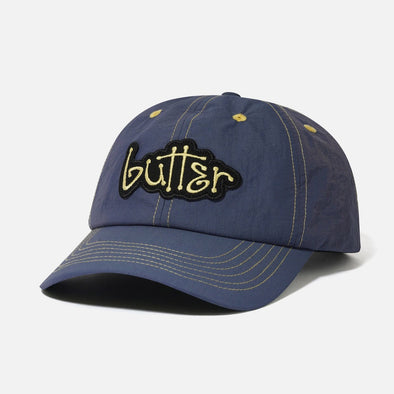 BUTTER GOODS Connection 6 Panel Cap - Slate