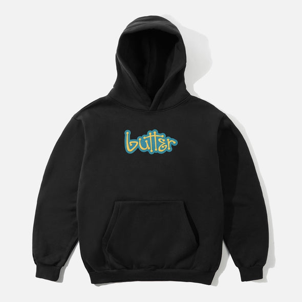 BUTTER GOODS Connection Pullover Hood - Black