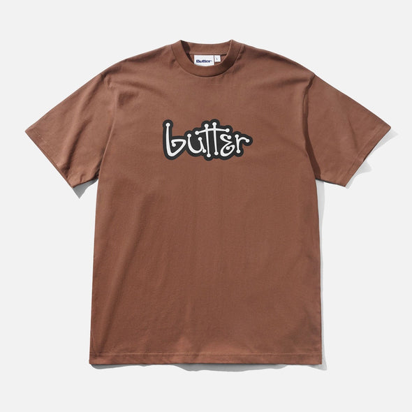BUTTER GOODS Connection Tee - Brown