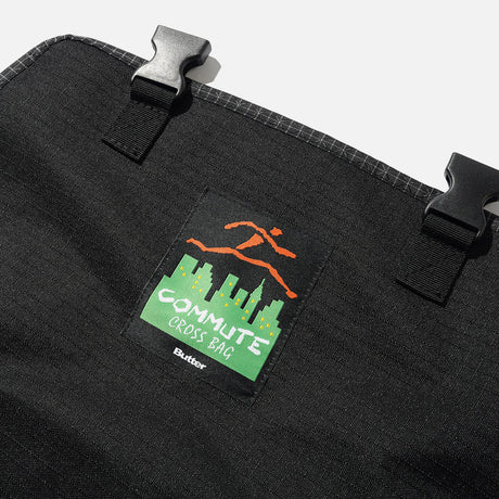 BUTTER GOODS Cordura Commute Side Bag - Black