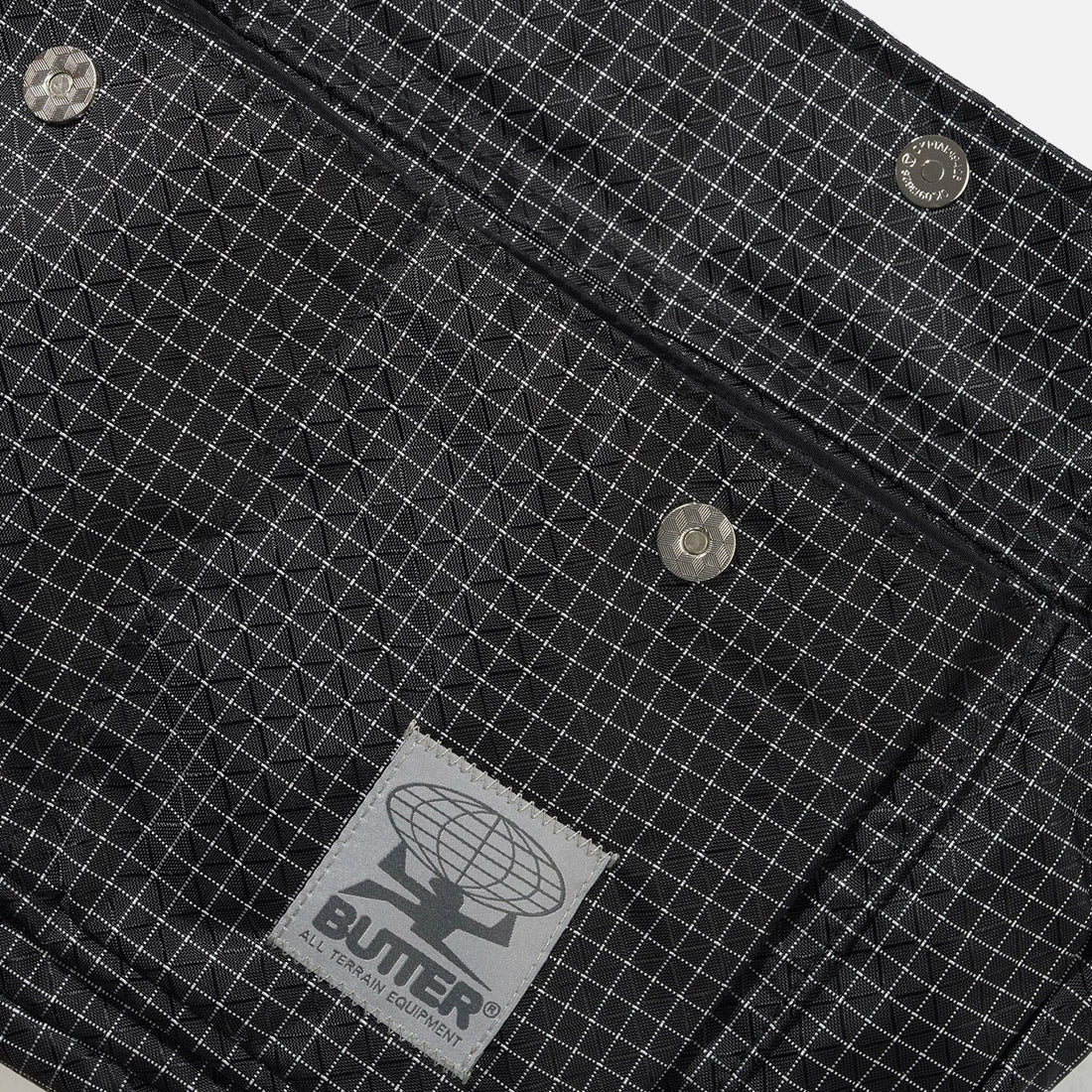 BUTTER GOODS Cordura Crossbody Bag - Black