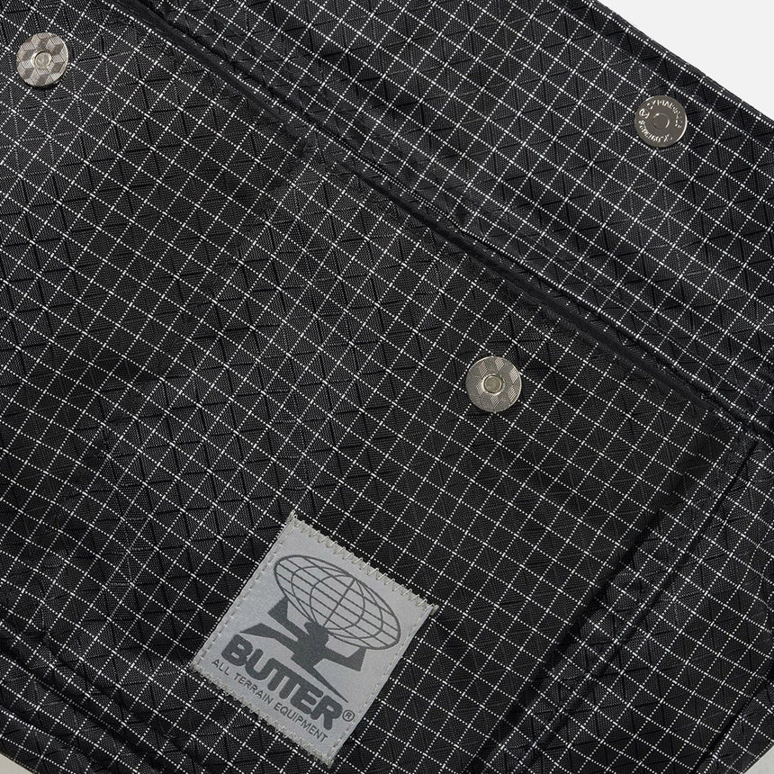 BUTTER GOODS Cordura Crossbody Bag - Black